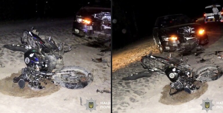 В ДТП на Сарненщині травмувався мотоцикліст