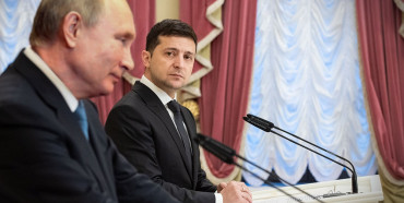 В Кремлі відповіли на запрошення Зеленського зустрітися з Путіним на Донбасі
