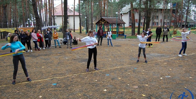 Діти з Луганщини на Рівненщині знайомилися з олімпійцями (ФОТО)