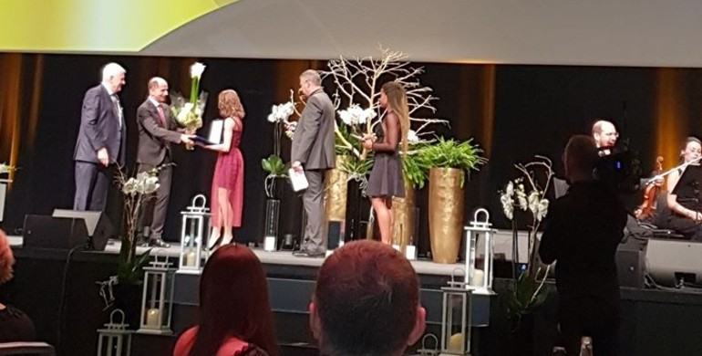 Рівненську легкоатлетку Наталію Прищепу нагородили в Швейцарії (ВІДЕО)