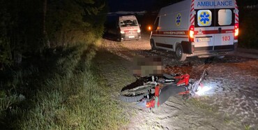 У Сарненському районі на смерть розбився мотоцикліст