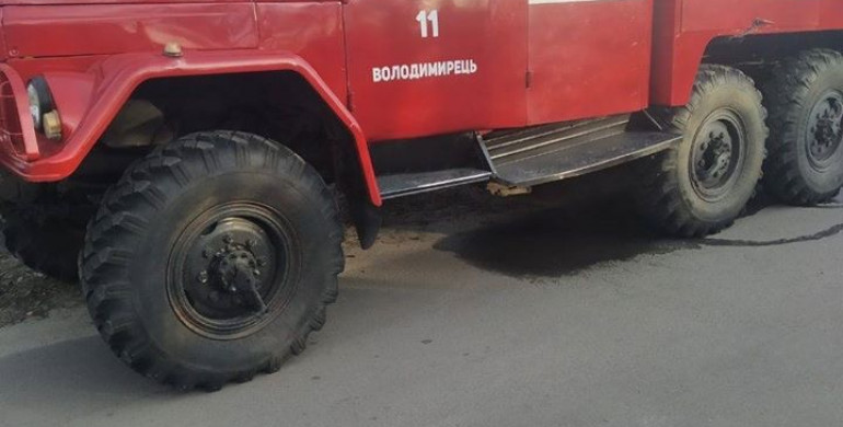 На Рівненщині у пожежі загинув власник оселі (ФОТО)