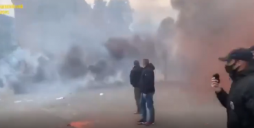 Біля офісу ОПЗЖ і Медведчука в Києві стався вибух (ВІДЕО)