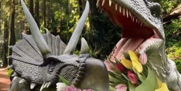 У день свята Весни рівнянки можуть завітати у парк динозаврів безкоштовно