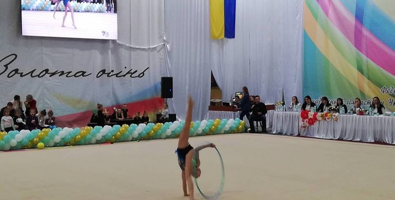 У Рівному гримить одинадцятий турнір з художньої гімнастики "Золота осінь" (ФОТО)