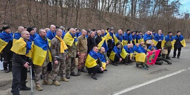 З російського полону звільнили девʼятьох військових з Рівненщини 