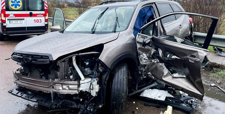 На Гощанщині внаслідок ДТП загинув водій 