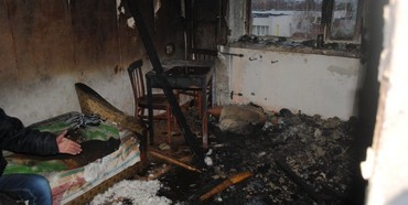 На Рівненщині пожежа вигнала з будинку усіх, окрім погорільця