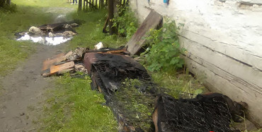 На Володимиреччині на пожежі виявили жажливу знахідку