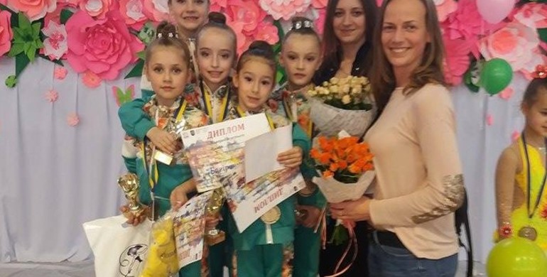 Рівненські гімнастки привезли 5 медалей із міжнародного турніру "Багірочка - 2017" [+ФОТО]